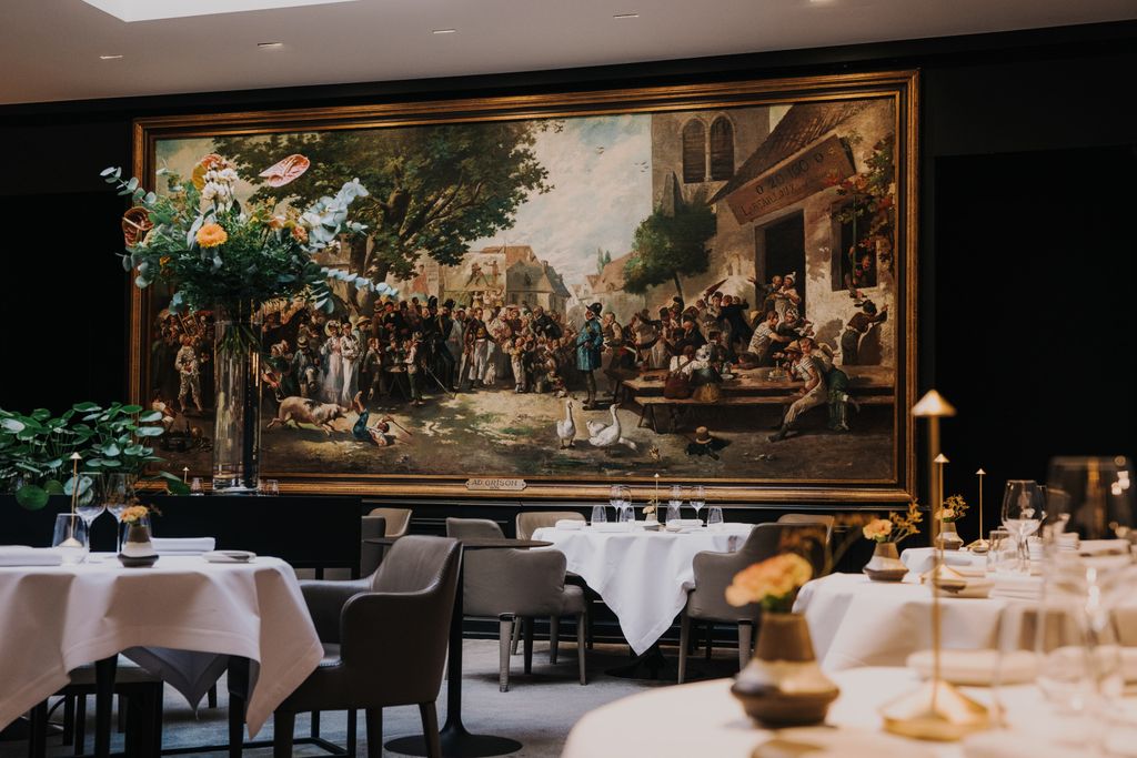 La salle historique du restaurant