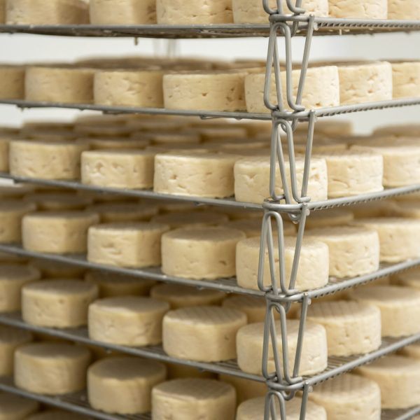 Handwerklich erzeugter Käse der Domaine des Bufflones